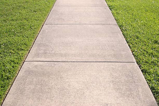 concrete walkways